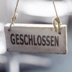 Geschäftsstelle geschlossen