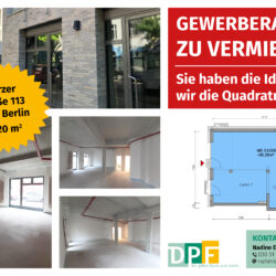 Gewerbefläche in Alt Treptow zu vermieten